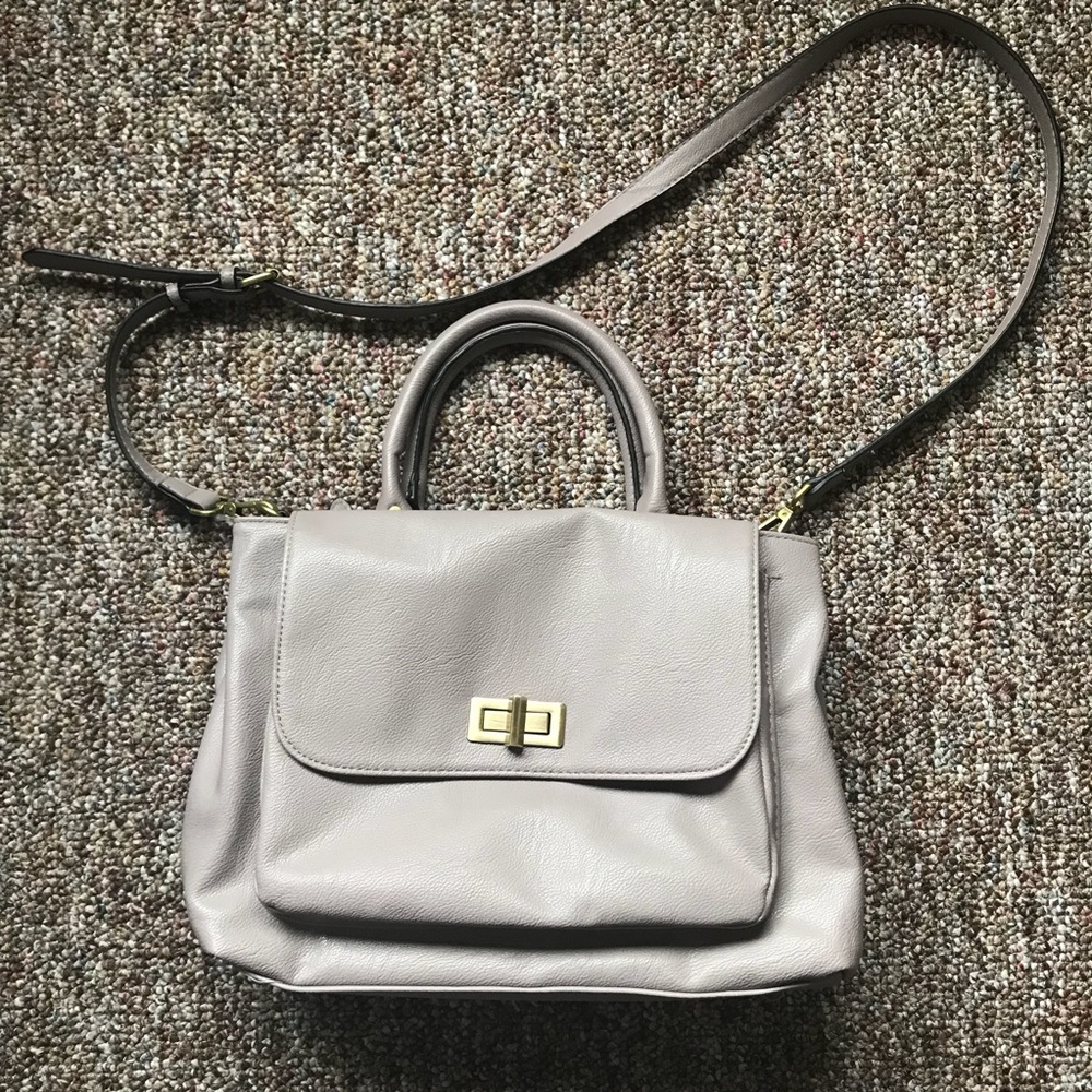 Light Grey Merona Purse Satchel